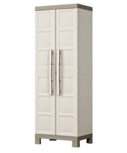 Armadio keter 'excellence' 2 ante in resina beige, 65x45x182 cm